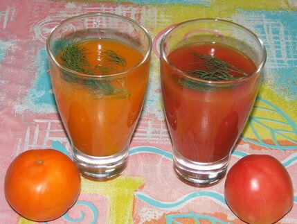 томатный домашний сок